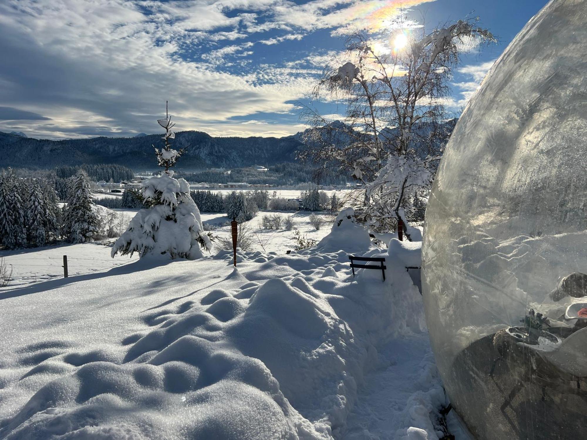 Bubble Tent Fuessen Im Allgaeu Εξωτερικό φωτογραφία