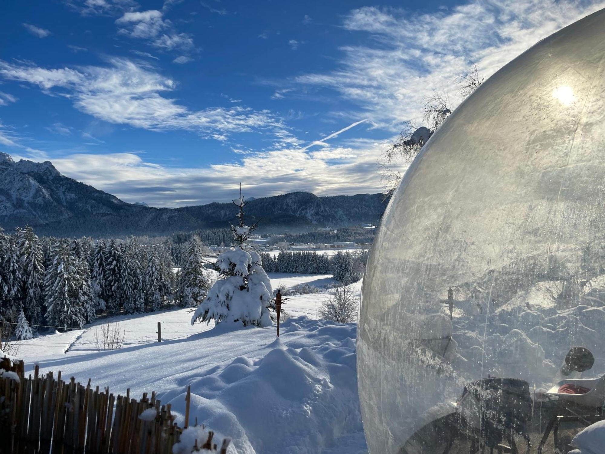Bubble Tent Fuessen Im Allgaeu Εξωτερικό φωτογραφία