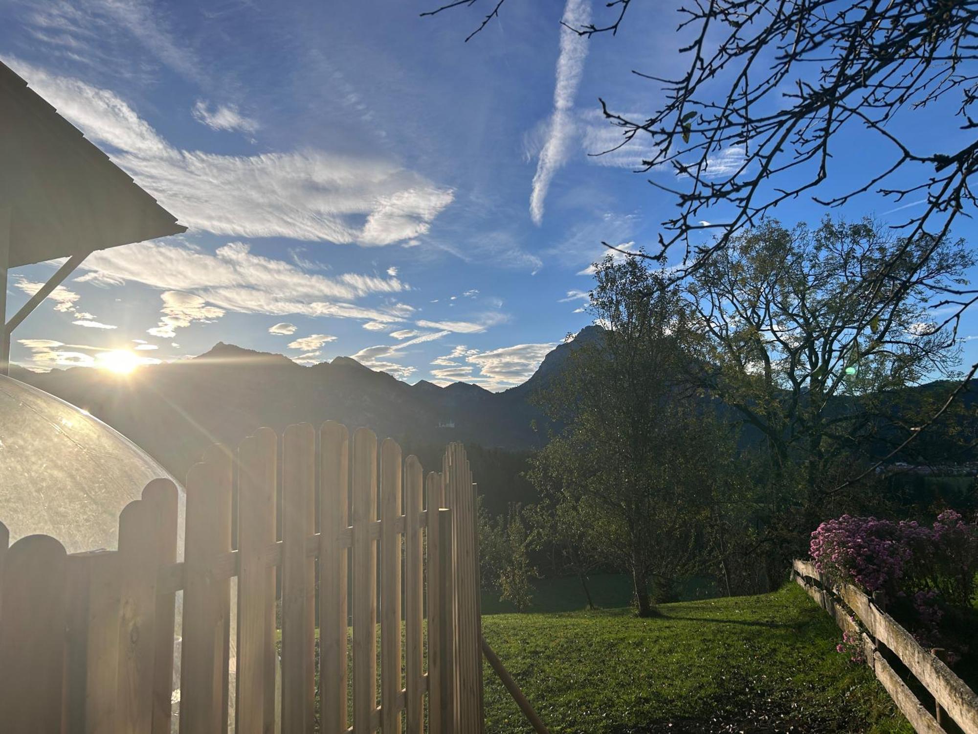 Bubble Tent Fuessen Im Allgaeu Εξωτερικό φωτογραφία